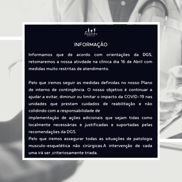 Covid-19: Informação Reabertura